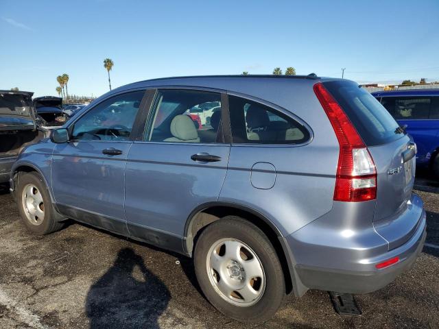 5J6RE3H34BL030140 - 2011 HONDA CR-V LX BLUE photo 2