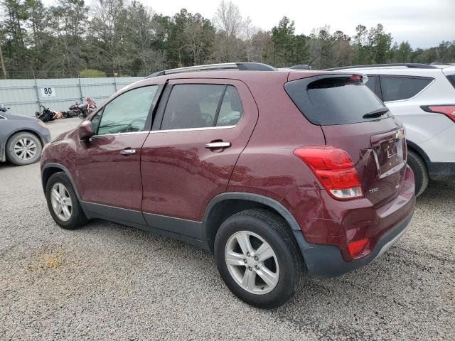 3GNCJLSBXHL273463 - 2017 CHEVROLET TRAX 1LT RED photo 2