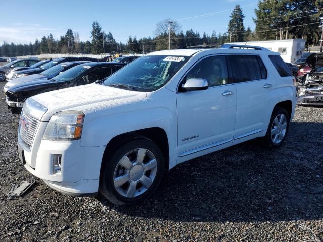 2GKFLZE36D6221824 - 2013 GMC TERRAIN DENALI WHITE photo 1