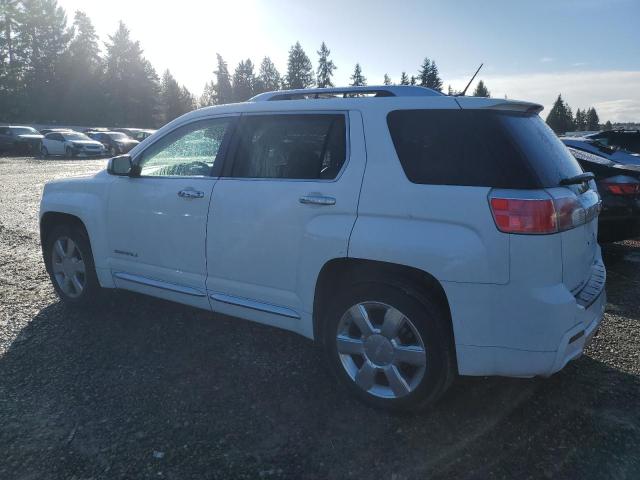 2GKFLZE36D6221824 - 2013 GMC TERRAIN DENALI WHITE photo 2