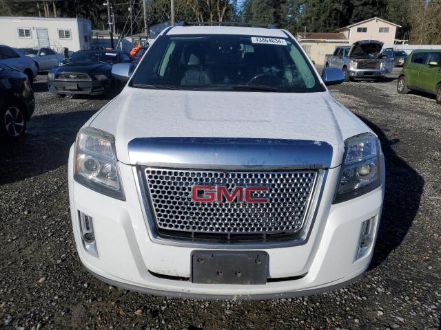 2GKFLZE36D6221824 - 2013 GMC TERRAIN DENALI WHITE photo 5