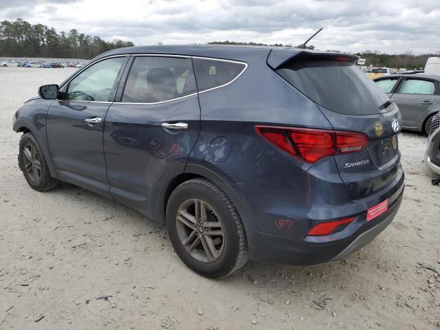 5NMZT3LB9JH086360 - 2018 HYUNDAI SANTA FE S BLUE photo 2