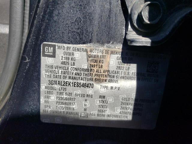 3GNAL2EK1ES548470 - 2014 CHEVROLET CAPTIVA LS 黑色 照片 13