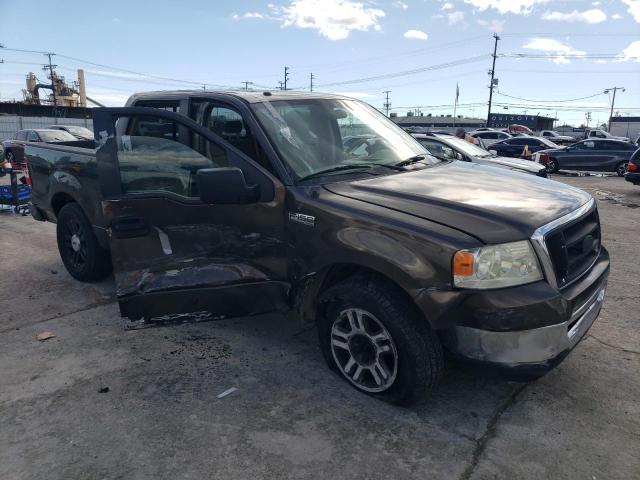 1FTPW12508FB89527 - 2008 FORD F150 SUPERCREW BROWN photo 4