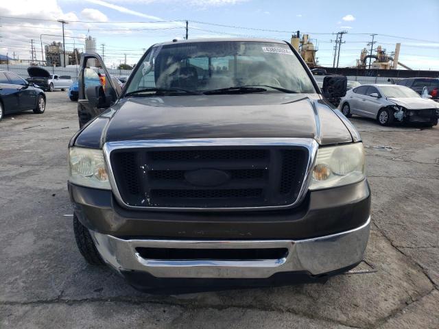 1FTPW12508FB89527 - 2008 FORD F150 SUPERCREW BROWN photo 5