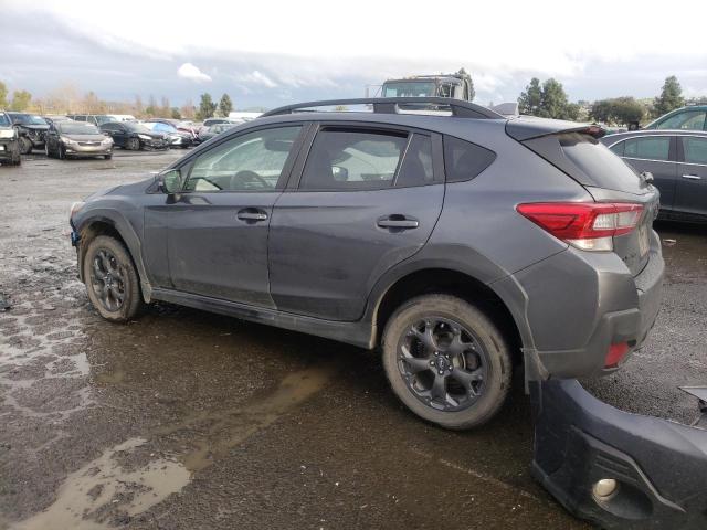 JF2GTHSC5NH227237 - 2022 SUBARU CROSSTREK SPORT GRAY photo 2