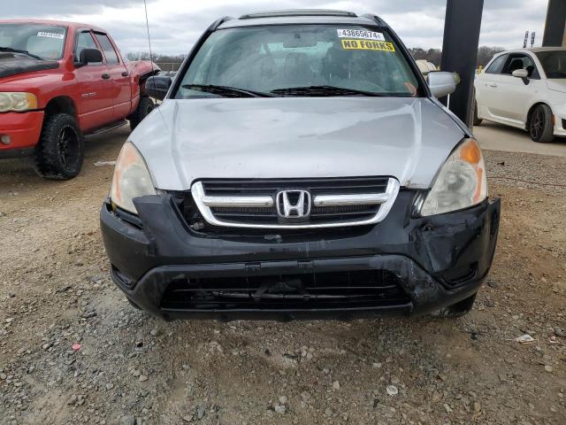 JHLRD78802C058158 - 2002 HONDA CR-V EX SILVER photo 5