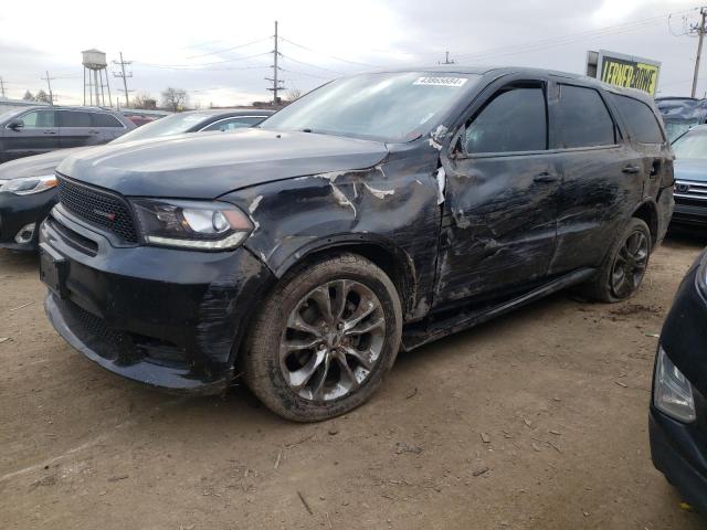 1C4RDJDG6KC651692 - 2019 DODGE DURANGO GT BLACK photo 1