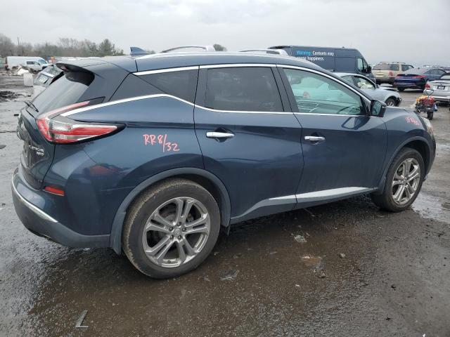 5N1AZ2MH9HN177078 - 2017 NISSAN MURANO S BLUE photo 3