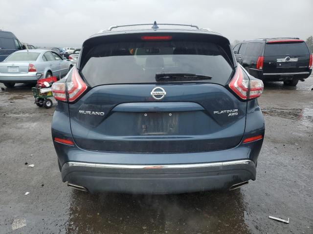 5N1AZ2MH9HN177078 - 2017 NISSAN MURANO S BLUE photo 6