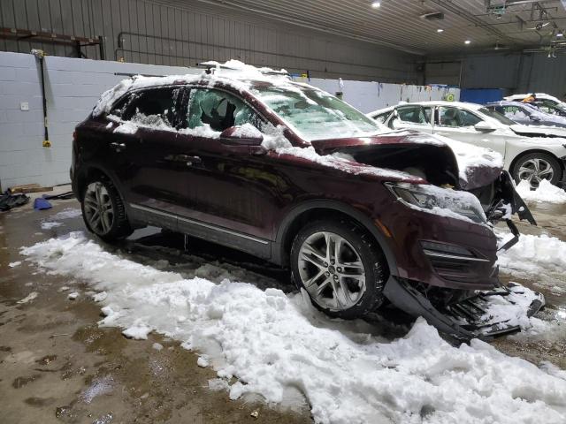 5LMCJ3D95HUL32131 - 2017 LINCOLN MKC RESERVE ბურგუნდია ფოტო 4
