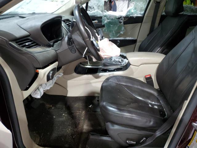 5LMCJ3D95HUL32131 - 2017 LINCOLN MKC RESERVE ბურგუნდია ფოტო 7