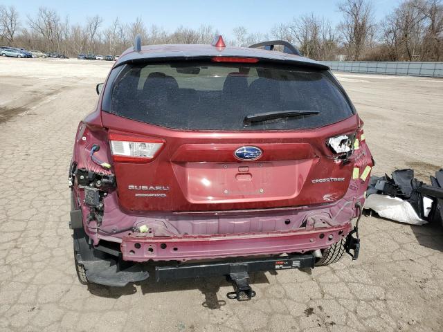 JF2GTAMC6KH284837 - 2019 SUBARU CROSSTREK LIMITED MAROON photo 6