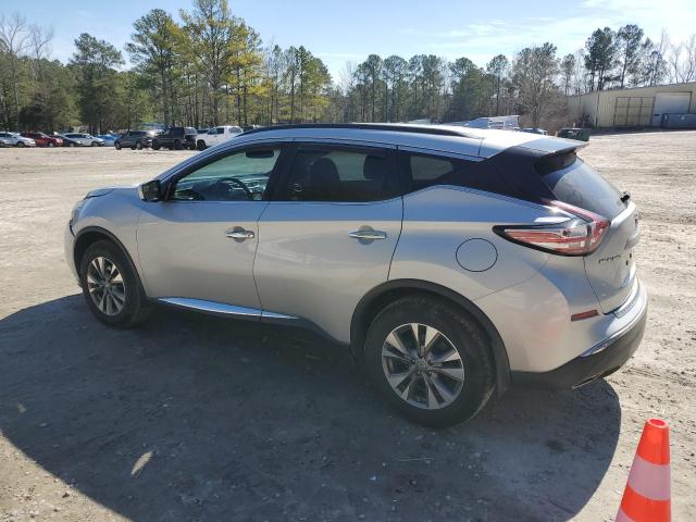 5N1AZ2MG4JN193170 - 2018 NISSAN MURANO S SILVER photo 2