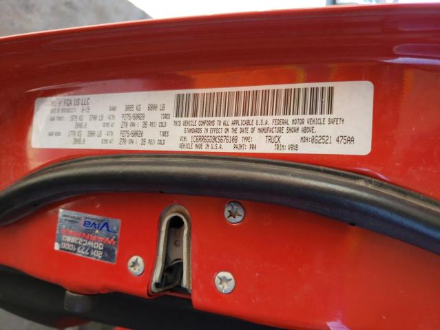 1C6RR6GG9KS676108 - 2019 RAM 1500 CLASS SLT 红色 照片 13