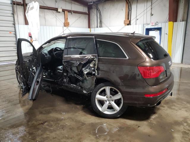 WA1DGAFE3ED012689 - 2014 AUDI Q7 PRESTIGE 棕色 照片 2