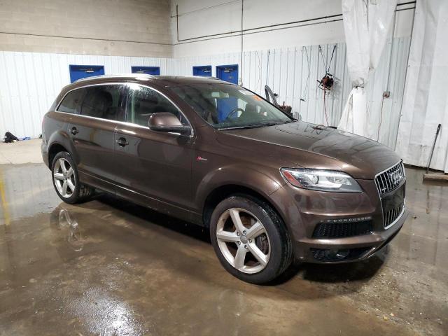 WA1DGAFE3ED012689 - 2014 AUDI Q7 PRESTIGE 棕色 照片 4