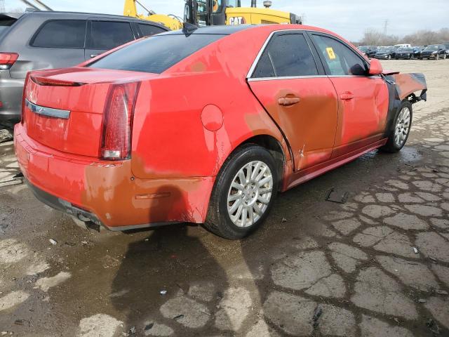 1G6DA5EG8A0147253 - 2010 CADILLAC CTS RED photo 3