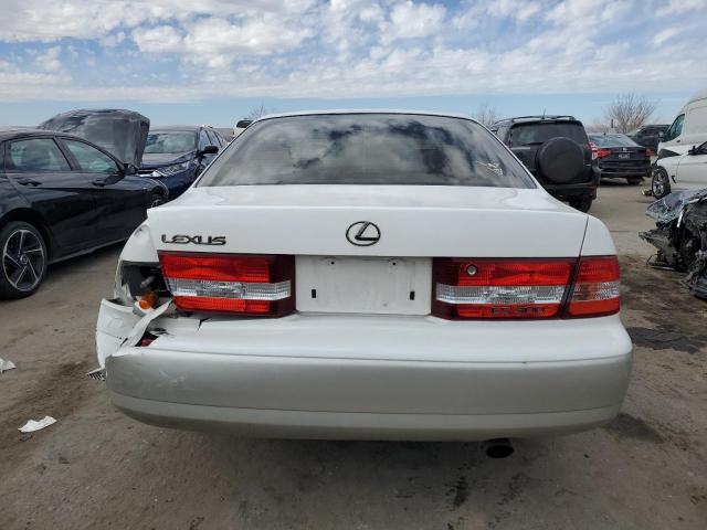 JT8BF28G5Y5100421 - 2000 LEXUS ES 300 WHITE photo 6