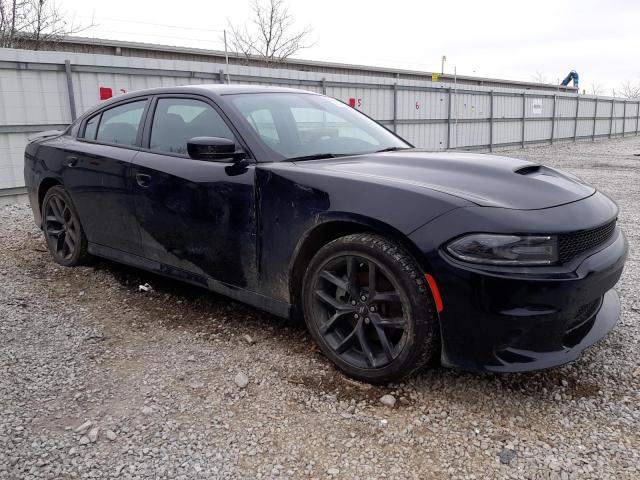 2C3CDXHG7MH637128 - 2021 DODGE CHARGER GT BLACK photo 4