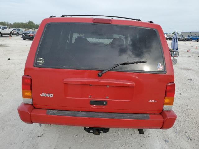 1J4FJ68S3WL220363 - 1998 JEEP CHEROKEE SPORT RED photo 6