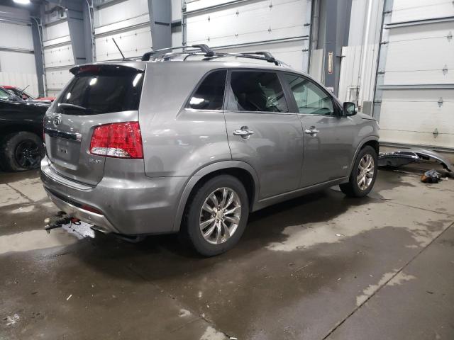 5XYKWDA26CG240554 - 2012 KIA SORENTO SX GRAY photo 3