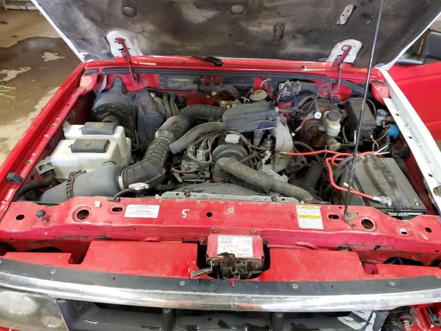 1FTCR10A5TPB60890 - 1996 FORD RANGER RED photo 11