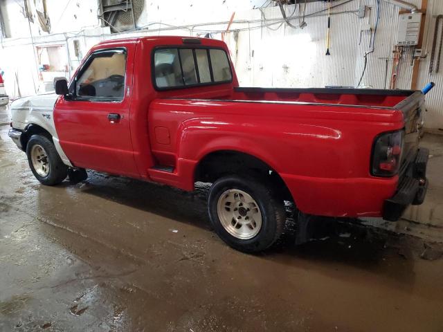 1FTCR10A5TPB60890 - 1996 FORD RANGER RED photo 2