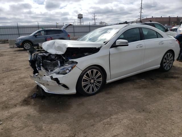 WDDSJ4GB9JN501726 - 2018 MERCEDES-BENZ CLA 250 4MATIC WHITE photo 1