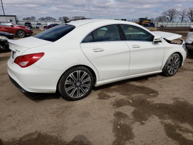 WDDSJ4GB9JN501726 - 2018 MERCEDES-BENZ CLA 250 4MATIC WHITE photo 3