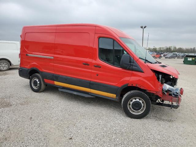 1FTYR2CM8KKA14707 - 2019 FORD TRANSIT T-250 RED photo 4