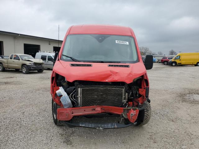1FTYR2CM8KKA14707 - 2019 FORD TRANSIT T-250 RED photo 5