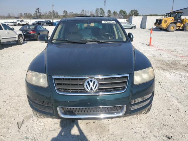 WVGCM67L14D007635 - 2004 VOLKSWAGEN TOUAREG 4.2 GREEN photo 5