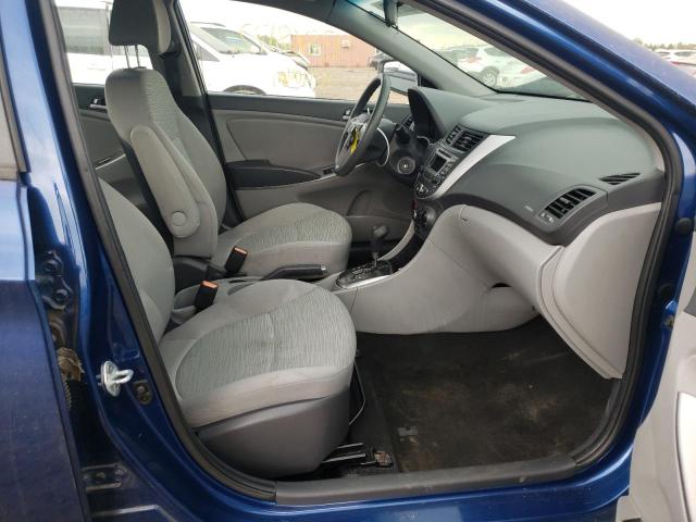 KMHCT4AE4FU914223 - 2015 HYUNDAI ACCENT GLS BLUE photo 5