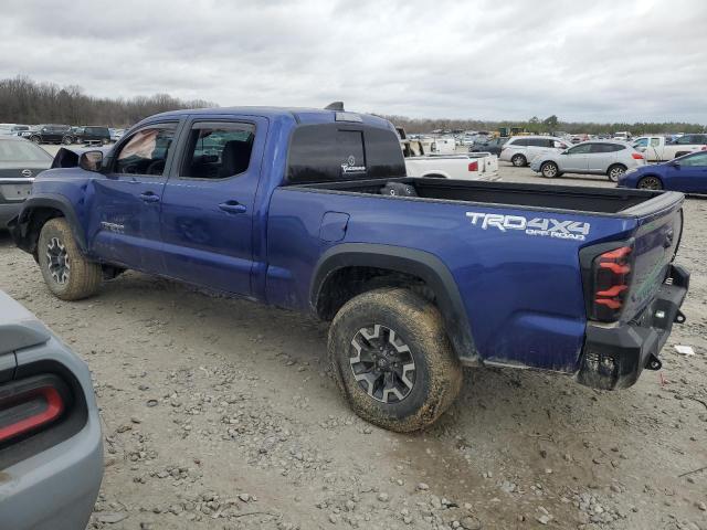 3TYDZ5BN8NT015304 - 2022 TOYOTA TACOMA DOUBLE CAB BLUE photo 2