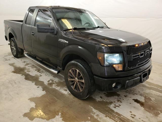 1FTFX1CF0DKE69742 - 2013 FORD F150 SUPER CAB BLACK photo 4