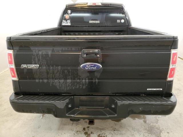 1FTFX1CF0DKE69742 - 2013 FORD F150 SUPER CAB BLACK photo 6