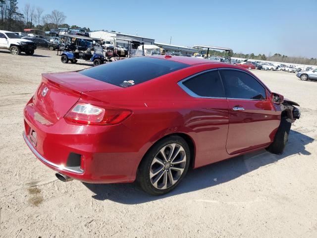 1HGCT2B80DA006255 - 2013 HONDA ACCORD EXL RED photo 3