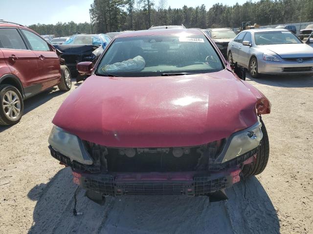 1HGCT2B80DA006255 - 2013 HONDA ACCORD EXL RED photo 5