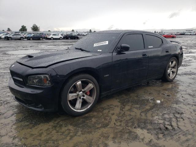 2B3KA73W87H685418 - 2007 DODGE CHARGER SRT-8 BLACK photo 1