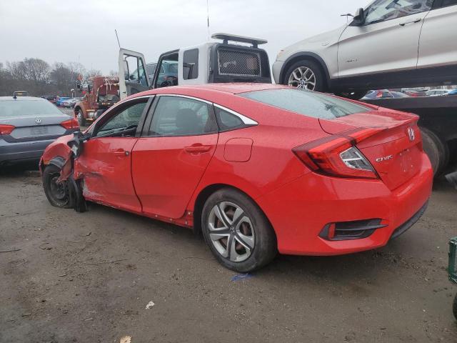 2HGFC2F56GH546700 - 2016 HONDA CIVIC LX RED photo 2