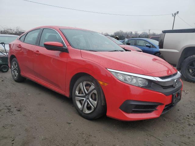 2HGFC2F56GH546700 - 2016 HONDA CIVIC LX RED photo 4