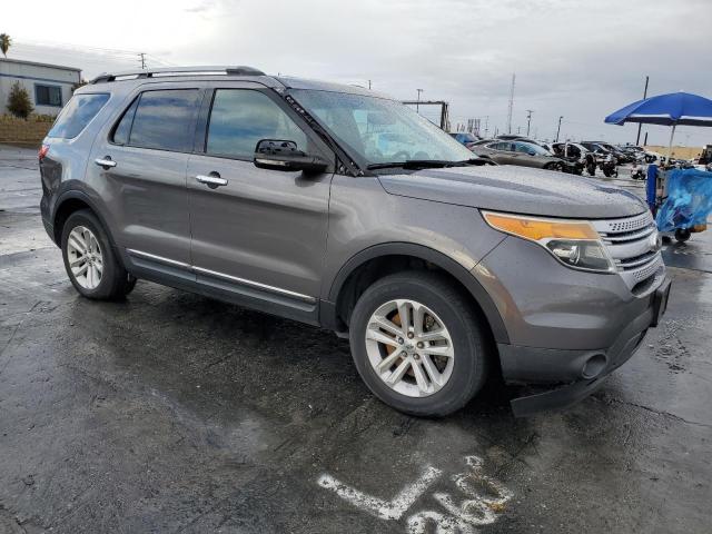 1FM5K8D87DGC00459 - 2013 FORD EXPLORER XLT GRAY photo 4