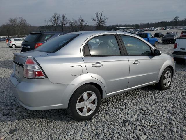 KL1TG5DE9BB263159 - 2011 CHEVROLET AVEO LT SILVER photo 3