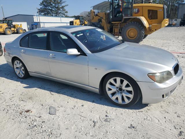 WBAHN83536DT25220 - 2006 BMW 750 LI SILVER photo 4