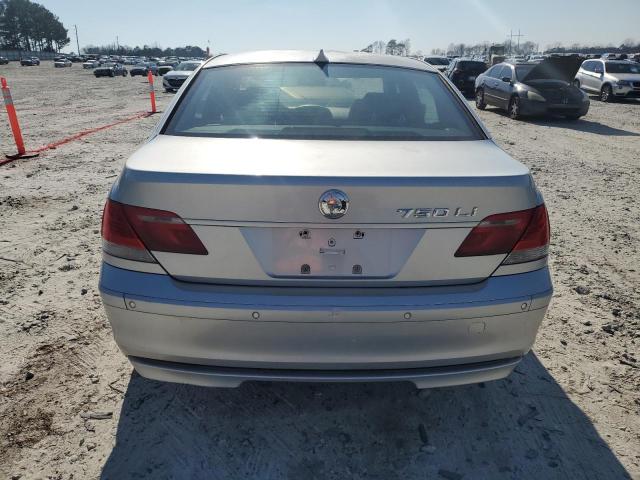 WBAHN83536DT25220 - 2006 BMW 750 LI SILVER photo 6