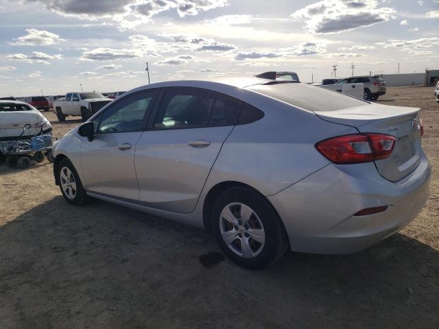 1G1BC5SM7J7244162 - 2018 CHEVROLET CRUZE LS SILVER photo 2