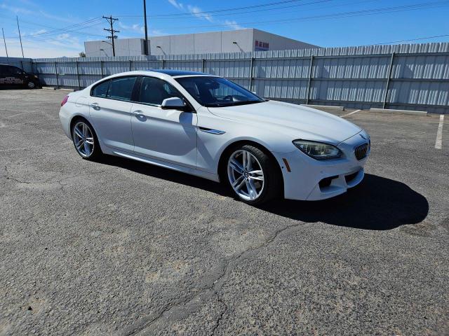 WBA6A0C53ED317332 - 2014 BMW 640 I GRAN COUPE WHITE photo 1