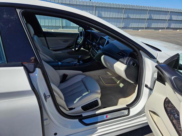 WBA6A0C53ED317332 - 2014 BMW 640 I GRAN COUPE WHITE photo 5