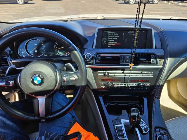 WBA6A0C53ED317332 - 2014 BMW 640 I GRAN COUPE WHITE photo 9